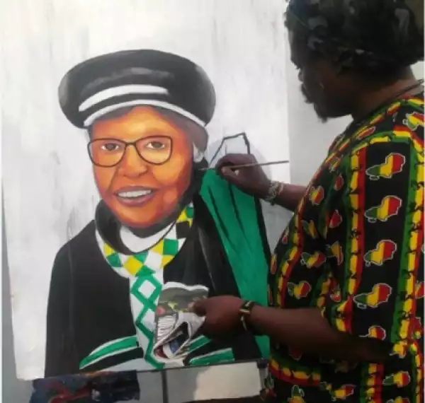Black Twitter Reacts To Botched Painting Of Late Mama Winnie